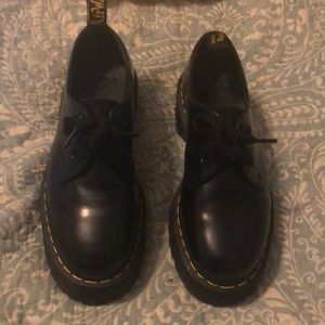 Dr. Marten platform shoes
